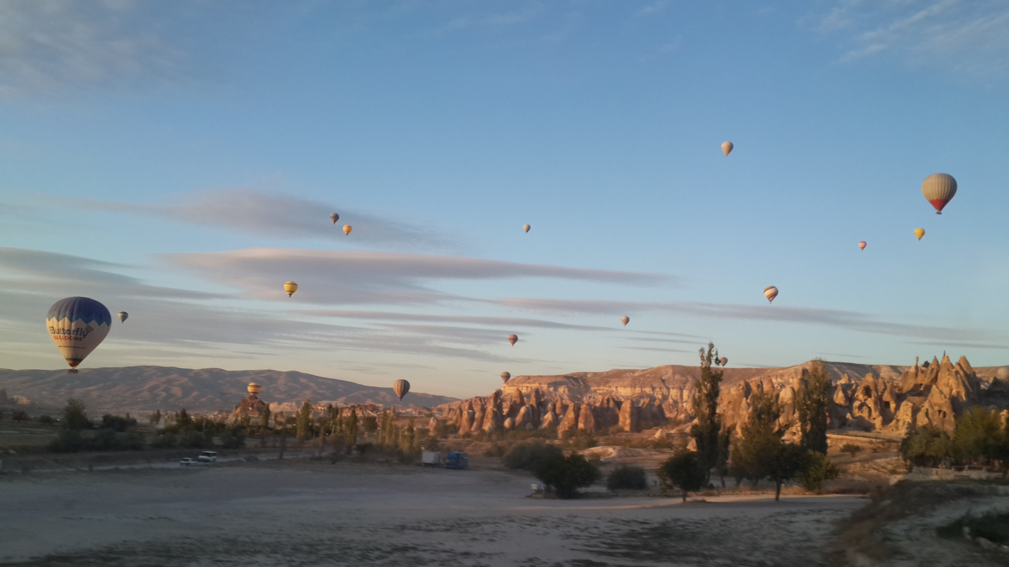 Balloning over Cappadocia